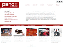 Tablet Screenshot of panox.sk